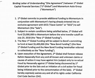 The July 19 agreement